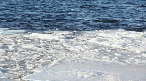 Lake ice_05 Stock Footage 2222539