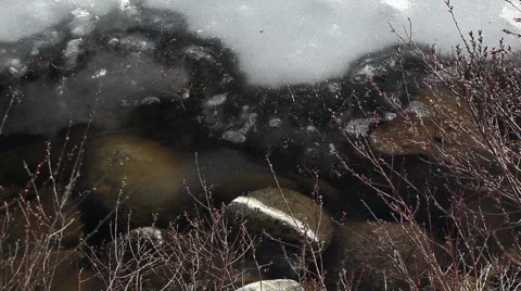 Lake Ice_06 Stock Footage 2235524