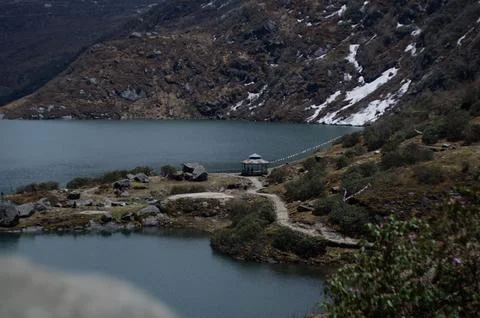 A lake in india Stock-Fotos
