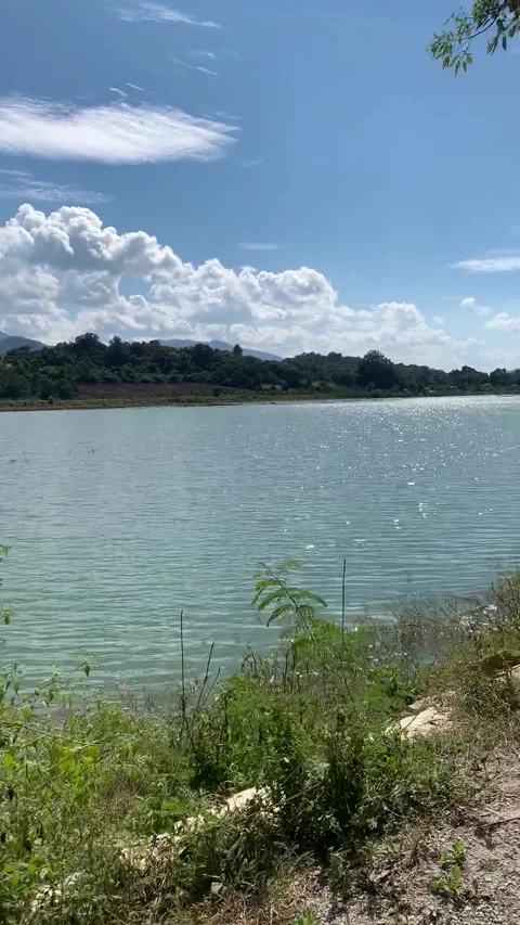 Lake at Inle Lake Video stock 343754748