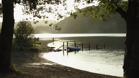 Lake *Insert* On a Beautiful Summers Day Video stock 169701077