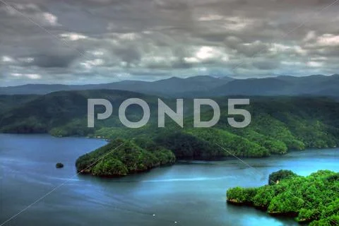 Lake jocassee Stock Photos