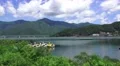 Lake Kawaguchi With Mountains And Beautiful Sky 4K 4k or 4k+ Resolution