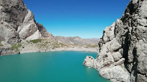 Lake Kel-Suu pt.2 Video stock 263214991