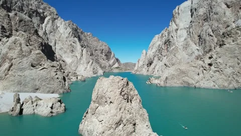 Lake Kel-Suu pt.3 Video stock 263215046