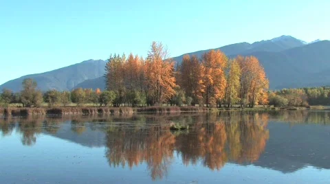 Lake Landscape Stock Footage 290619