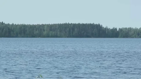 Lake landscape Video stock 136179627