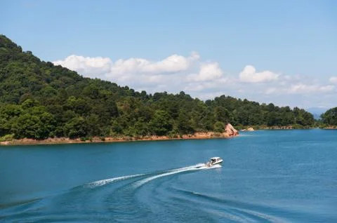 Lake landscape Stock Photos