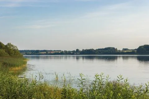 Lake landscape Stock Photos