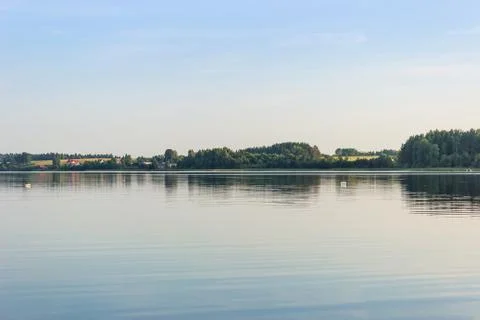 Lake landscape Stock Photos