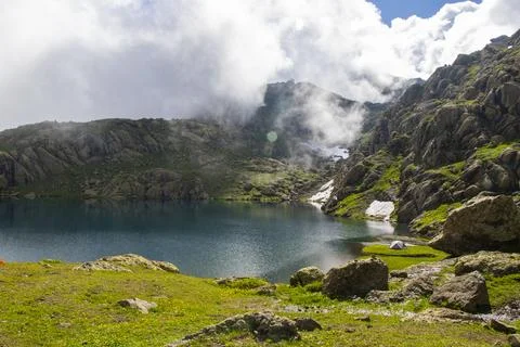 Lake landscape Foto stock
