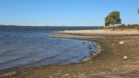 Lake Lawtonka in the fall. Stock Footage 118230133