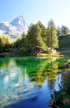 Lake Layet. Stock Photos