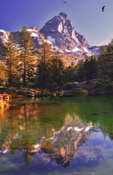 Lake Layet. Stock Photos