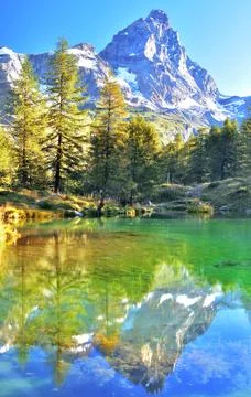 Lake Layet. Stock Photos
