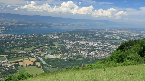 Lake Leman Stock Footage 136959972