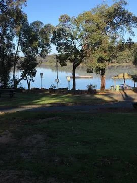 Lake Leschenaultia 写真素材