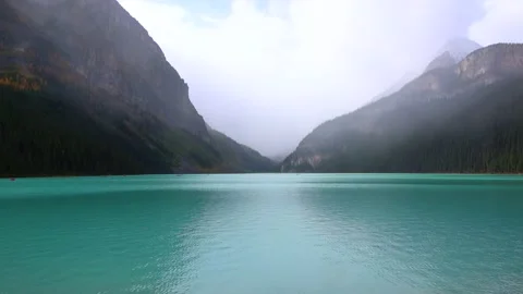 Lake Louise 4K Video stock 134586786