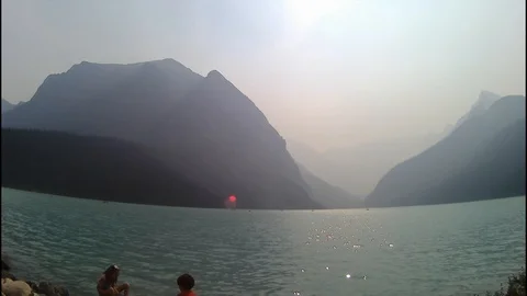 Lake Louise Alberta Stock Footage 94874737