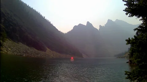 Lake Louise Alberta Stock Footage 94874792