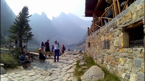 Lake Louise Alberta Stock Footage 94874807