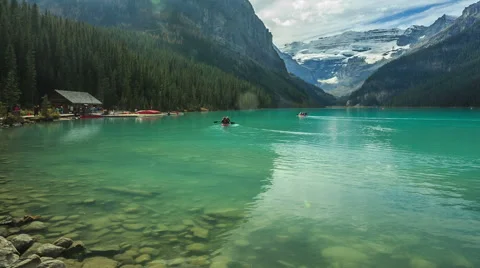 Lake Louise Video stock 43893892
