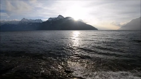 Lake Lucerne. Stock Footage 74183521