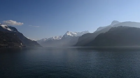 Lake Lucerne. Stock Footage 74183609