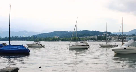 Lake Lucerne landscape. Stock Footage 161401484