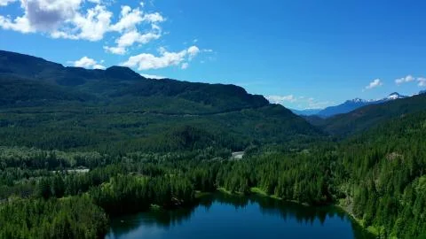 Lake Lucille Canada Squamish Stock Photos