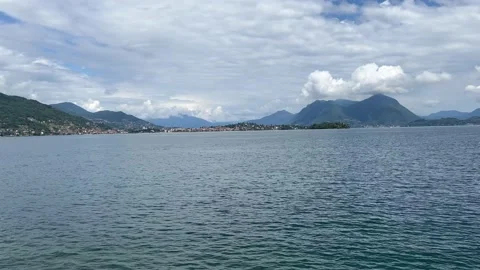 Lake Maggiore in Italy Stock Footage 200916383
