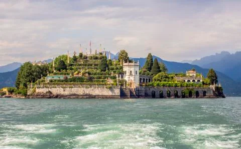 In Lake Maggiore. Stock Photos