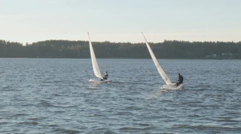 Lake Malär in Sweden Stock Footage 33742662