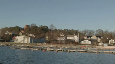 Lake Malär in Sweden Video stock 33751429