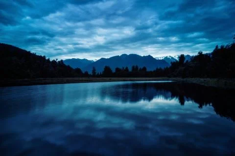 Lake Matheson Stock Photos