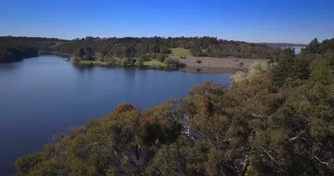 Lake Mavic Pro Elevate Stock Footage 96130569