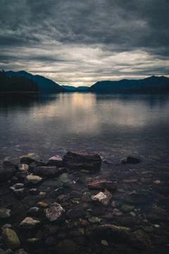 Lake McDonald Foto stock