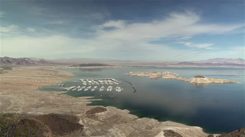Lake Mead 2015. 4K UHD. 스톡 동영상 46735814