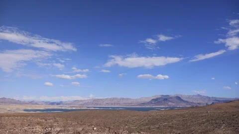 Lake Mead Desert Stock Footage 165524845