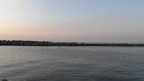 Lake Michigan Breakers Video stock 111237399