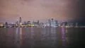 Lake Michigan Chicago in the evening time lapse 4k or 4k+ Resolution