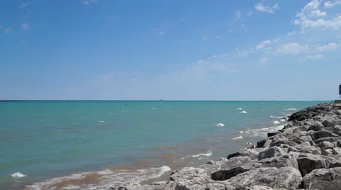 Lake Michigan Vídeo Stock 37595589