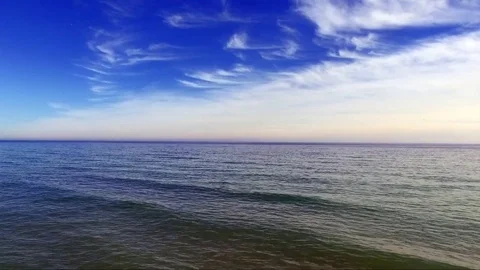 Lake Michigan Waves Stock Footage 72759726