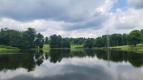 Lake Mirror Stock Photos