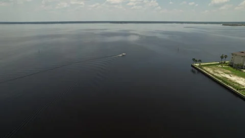 Lake Monroe Sanford, FL Stock Footage 340283083