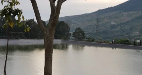 Lake on the mountain Video stock 199952454