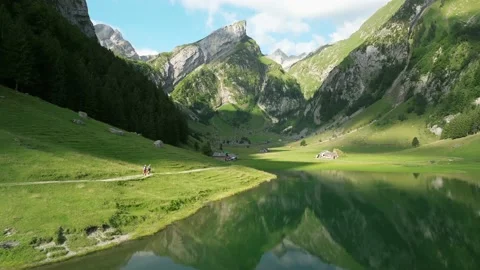 Lake of mountain Stock Footage 229449205