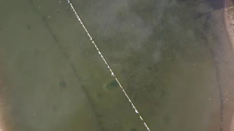 Lake on Mountain Video stock 268557732