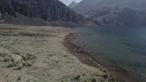 A LAKE IN THE MOUNTAIN Stock Footage 326228343