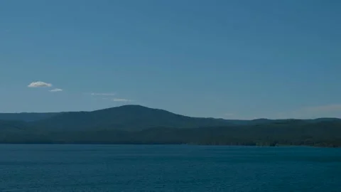 Lake in the mountains, 4k Video stock 132650994